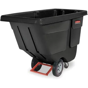 RUBBERMAID FG131400BLA Tilt Truck Utility 1 Cubic Yard 850 Lb. | AE4NUK 5M654