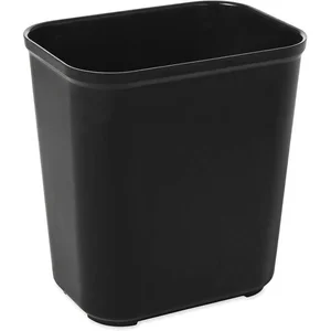 RUBBERMAID FG254300BLA Open-top Trash Can Rectangular 7 Gallon | AE4NVY 5M743