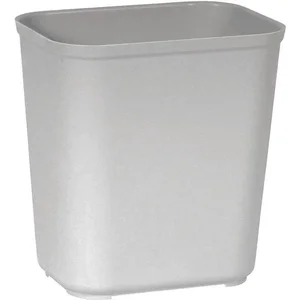 RUBBERMAID FG254300GRAY Open-top Trash Can Rectangular 7 Gallon | AE4NVZ 5M744