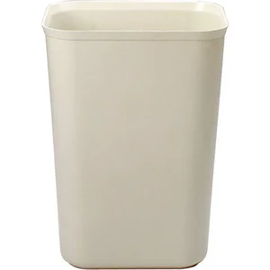 RUBBERMAID FG254400BEIG Open-top Trash Can Rectangular 10 Gallon | AE4NWA 5M745