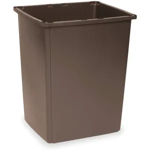 RUBBERMAID FG256B00BRN Trash Can 56 Gallon Brown | AD9ZNM 4W021