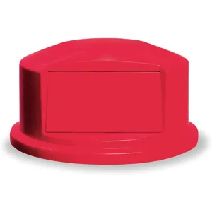 RUBBERMAID FG264788RED Trash Can Top Dome 24-13/16 Inch Diameter | AE4NWJ 5M770