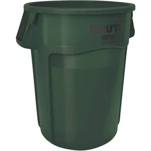 RUBBERMAID FG264300DGRN Utility Container 44 Gallon Lldpe Dark Green | AG6JYV 35ZU74