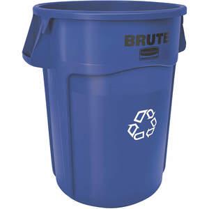 RUBBERMAID FG264307BLUE Recyclingbehälter 44 Gallonen Lldpe Blau | AG6JYW 35ZU75