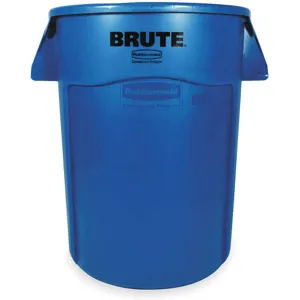 RUBBERMAID FG264360BLUE Utility Container 44 Gallon Plastic Blue | AB9WDQ 2FTH7