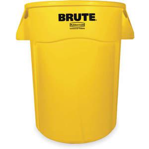 RUBBERMAID FG264360YEL Utility Container 44 Gallon Plastic Yellow | AB9WDP 2FTH6