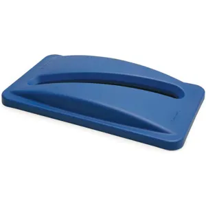 RUBBERMAID FG270388BLUE Paper Slot Top Blue | AE4NWP 5M778