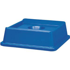 RUBBERMAID FG279100DBLUE Bottle/can Recycling Top 20-1/8 Inch Blue | AE2MQP 4YJ52