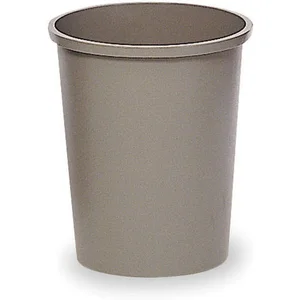 RUBBERMAID FG294700GRAY Open-top Trash Can Round 11 Gallon Gray | AD8KNP 4KT27