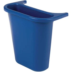 RUBBERMAID FG295073BLUE Recycling Saddle 1.19 Gallon Blue | AF4NJK 9DJA6