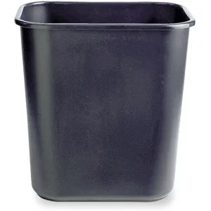 RUBBERMAID FG295600BLA Open-top Trash Can Rectangular 7 Gallon | AE6YUF 5W001