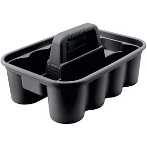 RUBBERMAID FG315488BLA Deluxe Carry Caddy Plastic Holds 32oz Bottles | AA6NGB 14J686