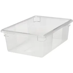 RUBBERMAID FG330000CLR Food/tote Box 12.5 G | AE4NUN 5M657