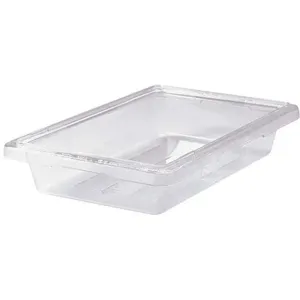 RUBBERMAID FG330700CLR Food Box Capacity 2 gallon Clear | AD9QNT 4UEH4