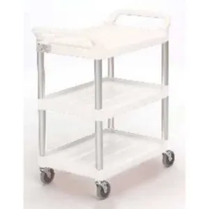 RUBBERMAID FG342488OWHT Utility Cart 200 Lb. Load Capacity Plastic | AF4NRB 9DTT2