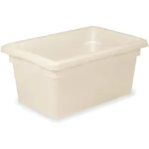 RUBBERMAID FG350400WHT Food/tote Box Capacity 5 Gallon White | AE4NVD 5M678