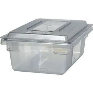 RUBBERMAID FG350700WHT Tote Box Diameter 3-1/2 Inch | AF4XJV 9NTU6