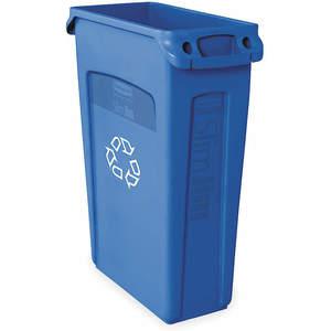 RUBBERMAID FG354007BLUE Utility Container 23 Gallon Plastic Blue | AB9WDH 2FTG5