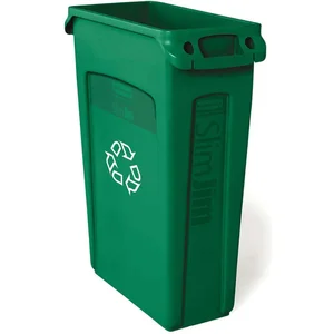 RUBBERMAID FG354007GRN Utility Container 23 Gallon Plastic Green | AB9WDJ 2FTG6