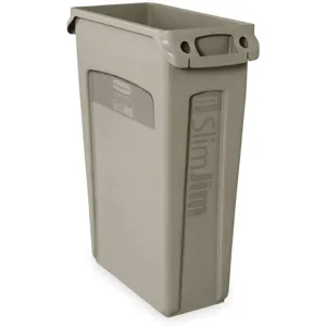 RUBBERMAID FG354060BEIG Utility Container 23 Gallon Plastic Beige | AB9WDF 2FTG2