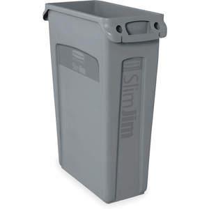 RUBBERMAID FG354060GRAY Utility Container 23 Gallon Plastic Gray | AB9WDG 2FTG3