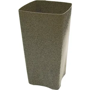 RUBBERMAID FG356300BEIG Rigid Trash Can Liner 19 Gallon Beige | AC8JJZ 3APV4