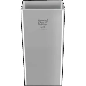 RUBBERMAID FG356400GRAY Rigid Trash Can Liner 50 Gallon Gray | AE4NXF 5M818