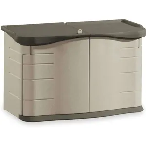 RUBBERMAID FG375301OLVSS Outdoor Storage Shed Lg H 36 Inch Width 55 In | AB9QKZ 2ERX1