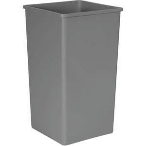 RUBBERMAID FG395900GRAY Open-top Trash Can Square 50 Gallon Gray | AE4NXP 5M827