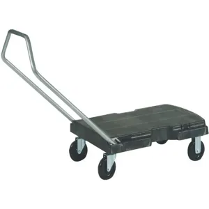 RUBBERMAID FG440100BLA Trolley/dolly 500 Lb. | AD8TTF 4MC28