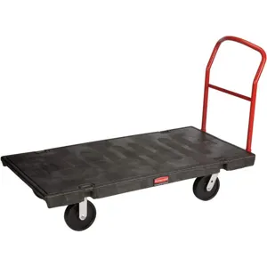 RUBBERMAID FG447100BLA Standard Platform Truck 2500 Lb. | AD6TAP 4AAV5