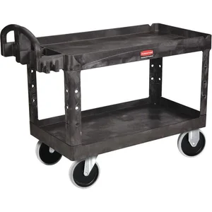 RUBBERMAID FG454600BLA Utility Cart 750 Lb. Load Capacity | AD7CBZ 4DFV4