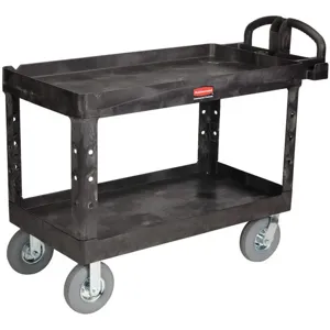 RUBBERMAID FG454610BLA Utility Cart 750 Lb. Load Capacity | AD7CCA 4DFV6