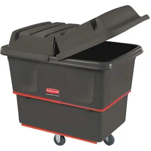 RUBBERMAID FG472000BLA Black Truck 20 Cubic Feet 1200 Lb. Load | AD9TUU 4UR40