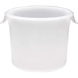 RUBBERMAID FG572400WHT Round Storage Container 8 Quart Lid AA9VUB | AA9VUG 1GAF9