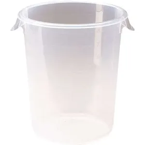 RUBBERMAID FG572824CLR Round Storage Container 22 Qt | AA9VTY 1GAF1