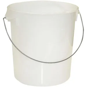 RUBBERMAID FG572800WHT Round Storage Container 22 Quart Lid AA9VUA | AA9VUK 1GAH3