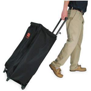 RUBBERMAID FG617400BLA Mobile Cart Bag Black Fabric | AC3DBJ 2RPH6