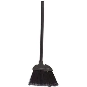 RUBBERMAID FG637400BLA Lobby Broom Ppl Vinyl Coated Metal 35 | AE6ZBB 5W638