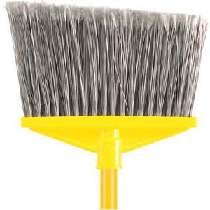 RUBBERMAID FG637500GRAY Angle Broom 55 Inch Overall Length 6-3/4in. Trim L | AE4NYD 5M896