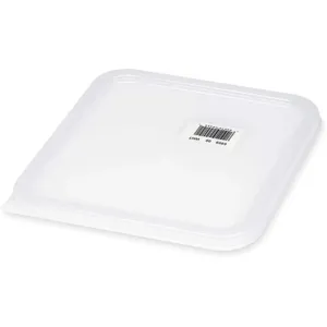 RUBBERMAID FG650900WHT Square Storage Container Lid White | AC4BZR 2YJ94