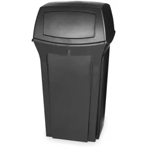 RUBBERMAID FG843088BLA Trash Can 35 Gallon Black | AB9WCT 2FTE4