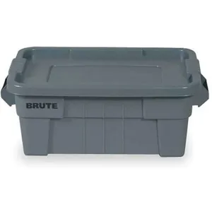 RUBBERMAID FG9S3000GRAY Storage Tote 10-3/4 Inch H 27-7/8 Inch Length | AB2JRB 1MDC2