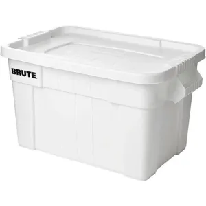 RUBBERMAID FG9S3100WHT Storage Tote 15-1/8 Inch H 27-7/8 Inch Length | AB2JRE 1MDC5