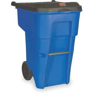RUBBERMAID FG9W2173BLUE Trash Can 65 Gallon Blue | AA9NMP 1EC46