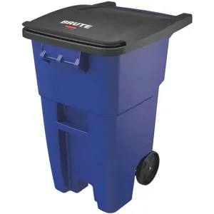 RUBBERMAID FG9W2700BLUE Trash Can 50 Gallon Blue | AE4UDX 5MU55