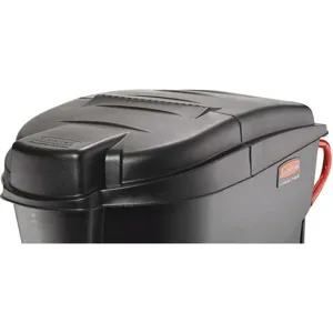 RUBBERMAID FG9W7200BLA Mobile Waste Collector Lid Dome Black | AA9VAU 1FYG5