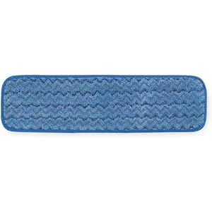 RUBBERMAID FGQ41000BL00 Microfiber Damp Pad 18 Inch Blue | AC8LTL 3CCW8