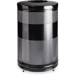 RUBBERMAID FGS55ETBKPL Trash Can 51 Gallon Black | AC2GYA 2KDJ8