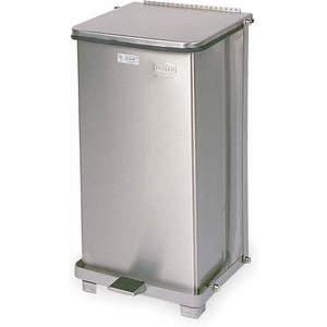 RUBBERMAID FGST12SSPL Step On Trash Can 12 Gallon Stainles Steel | AC2GZW 2KDV1